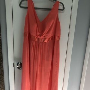 Beautiful bridesmaids dress from David’s Bridal